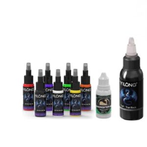 Бои и гел за отпечатване на татуировки